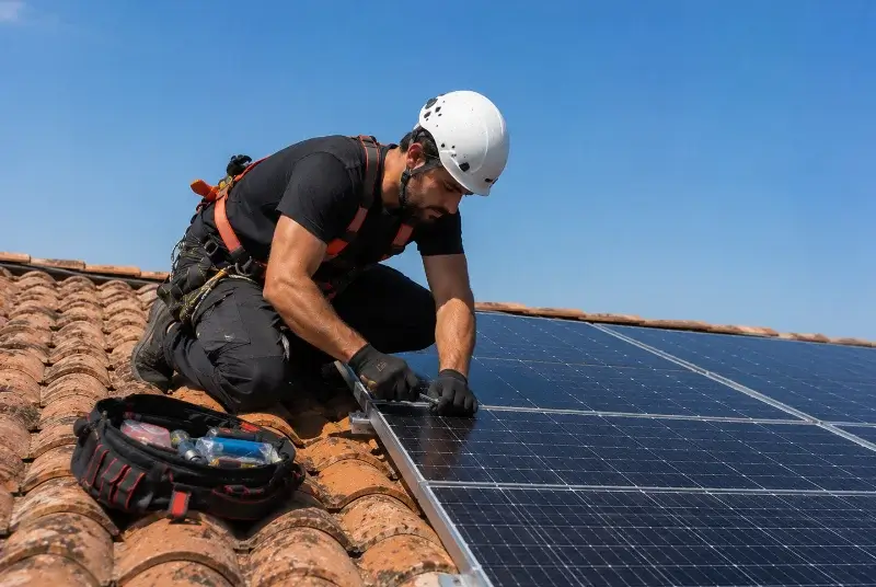 Maintenance et monitoring de panneaux solaires à Ergersheim